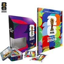 Box copa 2026 box- album capa dura+lata+50 envelopes - panini Box copa 2026 box- album capa dura+lata+50 envelopes - panini