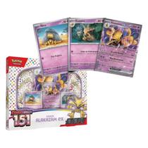 Box COPAG - Pokémon Estampas Ilustradas Coleção Escarlate e Violeta 151 Alakazam Ex - 290-41099
