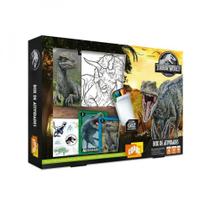 Box de Atividades Jurassic World com Giz de Cera - Copag 30722