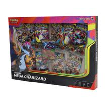 Box de Cartas Pokémon Mega Charizard X - Coleção Completa Box de Cartas Pokémon Mega Charizard X - Coleção Completa