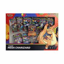 Box de Cartas - Pokémon - Mega Charizard Y Ex - Copag Box de Cartas - Pokémon - Mega Charizard Y Ex - Copag