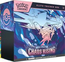 Box de Treinador Avançado do Jogo de Cartas Colecionáveis Pokémon Mega Evolução Ascensão do Caos Box de Treinador Avançado do Jogo de Cartas Colecionáveis Pokémon Mega Evolução Ascensão do Caos