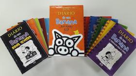Box Diário de um Banana 1-10 Completo c/ Pôster - Coleção Jeff Kinney VR Editora Box Diário de um Banana 1-10 Completo c/ Pôster - Coleção Jeff Kinney VR Editora