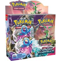 Box Display Pokémon TCG Escarlate E Violeta 5 Forças Temporais - Copag