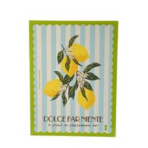 Box Dolce Far Niente Limao em MDF 15x20cm Box Dolce Far Niente Limao em MDF 15x20cm