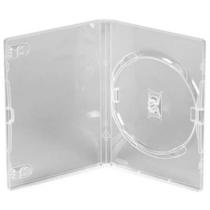 Box Dvd Amaray Slim Transparente Kit Com 25 Unidades