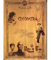 Box Dvd Cleopatra + A Noviça Rebelde + O Rei E Eu (4 Dvd'S)