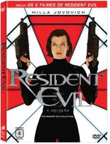 Box Dvd Coleção Resident Evil - 5 Filmes