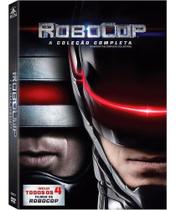 Box Dvd Coleção Robocop Com 4 Filmes