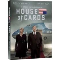 Box DVD House Of Cards Terceira Temporada Completa (4 DVDs) - SONY