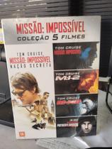Box dvd missão impossível - 5 filmes