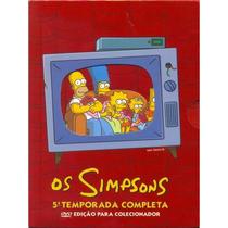 Box Dvd Os Simpsons- Quinta Temporada Completa- 4 Discos