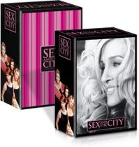 Box Dvd Sex And The City Série Completa Temporadas 18 Discos