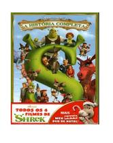Box Dvd Shrek A História Completa - Coleção Filmes 5 Discos