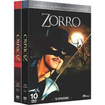 Box DVD Zorro A Primeira E Segunda Temporada Completa