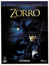 Box DVD Zorro Segunda Temporada Completa 39 Episódios