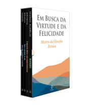 Box Em busca da virtude e da felicidade - Mestres da Filosofia Estoica C/ 4 Livros