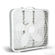 Box Fan Simple Deluxe, refrigeração de 3 velocidades de 20 polegadas com alça