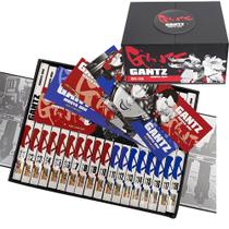 Box Gantz - Parte Um Volumes 1 Ao 18 + 5 Marcadores De Páginas Exclusivos!