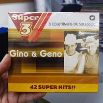 Box Gino & Geno - Super 3: Gino & Geno (3CDs) - WARNER MUSIC Box Gino & Geno - Super 3: Gino & Geno (3CDs) - WARNER MUSIC