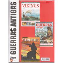 Box Guerras Antigas Vikings Samurais e General Aníbal 3 Vols - Sampa