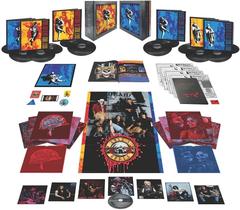 Box Guns N' Roses - Use Your Illusion I & II - 12LPs+Blu-ray