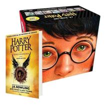 Box harry potter edição 20 anos capa dura + criança amadiçoada