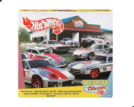 Box hotwheels colecionador 80 anos mattel silver series