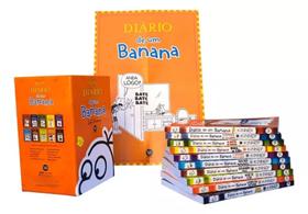 Box / Kit Com 10 Livros - Diário De Um Banana + Pôster