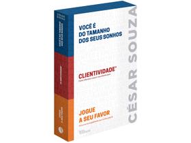 Box Livros César Souza Você é do Tamanho dos Seus Sonhos - Clientividade - Jogue a Seu Favor