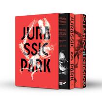 Box Livros Jurassic Park Vol.1 e 2 Michael Crichton