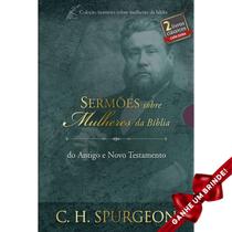 Box Livros Sermões de Spurgeon sobre Mulheres da Bíblia Antigo e Novo Testamento Capa Dura Pão Diário Cristão Evangélico