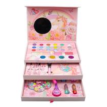 Box maquiagem c/ acess unicornio ld6137 Box maquiagem c/ acess unicornio ld6137