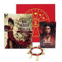 Box Maria Padilha Leitura Avançada Taro + Toalha + Pulseira