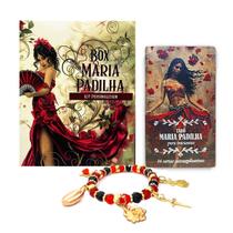 Box Maria Padilha Leitura de Tarô Iniciante Tarot + Vela