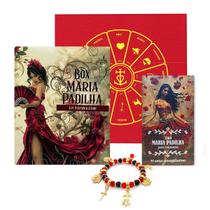 Box Maria Padilha Leitura Iniciante Taro + Toalha + Pulseira