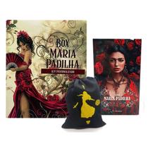 Box Maria Padilha Leitura Tarô Avançado Taro + Bolsa Sortida