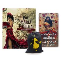 Box Maria Padilha Leitura Tarô Iniciante Com Bolsa Sortida Box Maria Padilha Leitura Tarô Iniciante Com Bolsa Sortida