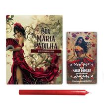 Box Maria Padilha Leitura Tarô Iniciantes Avançados 2 itens