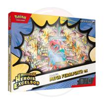 Box Mega Feraligatr EX Heróis Excelsos