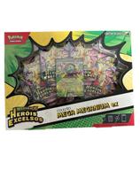 Box Mega Maganium Ex Mega Evolução Herois Excelsos 49 Cartas