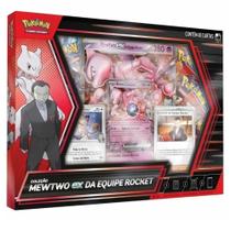 Box Mewtwo Ex Da Equipe Rocket Pokémon - Copag 35579