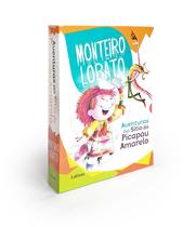 Box monteiro lobato - 4 volumes: as aventuras no sítio do picapau amarelo