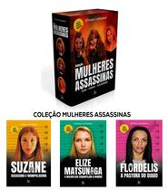 Box Mulheres Assassinas 3 Livros Suzane+ Flordelis + Elize Matssunaga