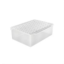Box Multiuso Transparente Translúcido de Plástico UZ Utilidades - UZ443-TR Box Multiuso Transparente Translúcido de Plástico UZ Utilidades - UZ443-TR