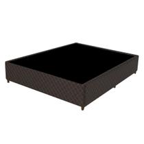 Box Para Cama Casal Macau Gazin 138x188 cm Marrom