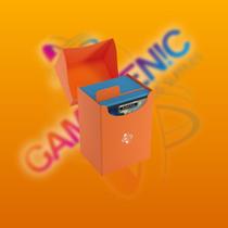 Box para cartas 100+ laranja - gmg060