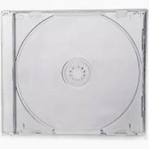 Box Para Cd Acrílico Cristal Transparente 10 Unidades
