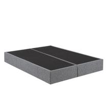 Box Para Colchão Casal Kappesberg SOMO08-158 Revestimento em Linho 158X198X25