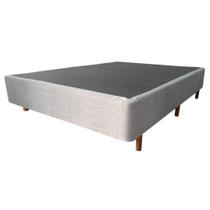 Box Para Colchão Casal Mannes 63730 Sky Revestimento em Tecido 25x138x188cm